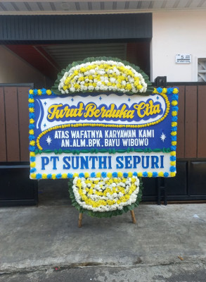 Papan Bunga Duka di Kubang Tangah