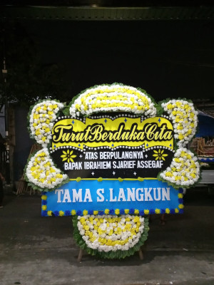 Papan Bunga Duka di Kubang Tangah